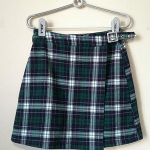 green patterned emerson skirt